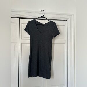 Forever 21 Charcoal Bodycon Mini Dress